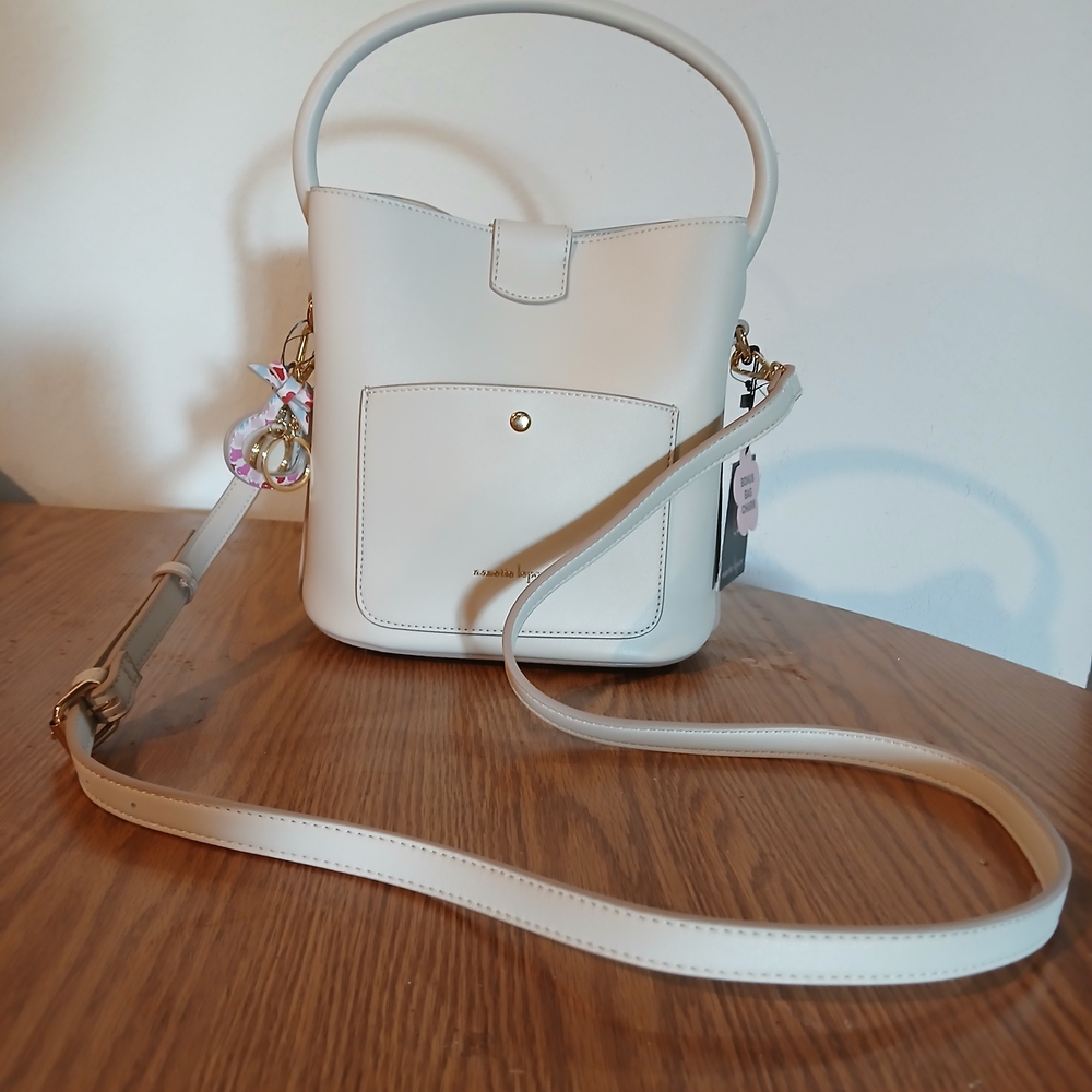 Nanette Lepore Cream Crossbody Bag